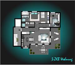 Helle und ruhige 3 zkb wohnung zu vermieten. Grundriss 3 Zkb Wohnung Grundriss Wohnung