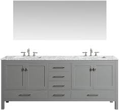 #:♣♣check price♣♣ >>> talbot 84 double bathroom vanity set by eviva 27 jun 2021 for sale discount prices buy. Amazon Com Eviva Aberdeen 84 Inch Gray Transitional Double Sink Bathroom Vanity With White Carrara Marble Countertop And Undermount Porcelain Sinks Tools Home Improvement