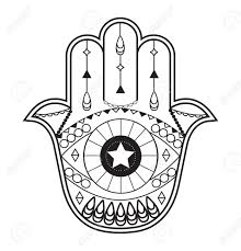 A pop of color will bring this printable coloring pack to life. Hamsa Hand Vector With Mystical Esoteric Symbols Like Pyramid Evil Eye Indian Color Page Tattoo Henna Illustration Wicca Astrological Occult Art Geometric Turkish Greece Ornament Royalty Free Cliparts Vectors And Stock Illustration