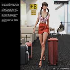 Blown cover - Customs control 01 - 3D Perversion