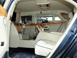 Bentley Mulsanne Limo Interior