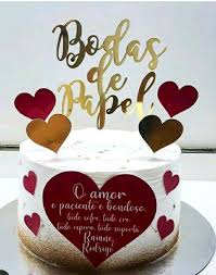 Confira no cineclick tudo sobre bodas de papel. Topo De Bolo Bodas De Papel No Elo7 Angel Criacao 1329870