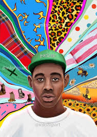 Tyler The Creator Poster Hip Hop Poster Rap Print Odd Etsy In 2020 Tyler The Creator Tyler The Creator Wallpaper Hip Hop Poster