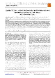 Customer profitability case solution,pilgrim bank (a): Pdf Impact Of The Customer Relationship Management Practices On The Profitability Of Uae Banks A Comparative Study