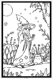 43 witch Coloring Pages (Free PDF & PNG Printables)