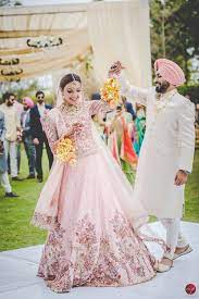 Pakaian dres couple pink : Wedding Dresses Indian Baby Pink Novocom Top