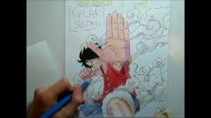 | luffy gear 4 minimalist by alimanyador o. Drawing One Piece Gear 5