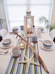 Arredare Una Cucina Al Mare Idee Per La Tavola Decorazione In Stile Coastal Villette Sulla Spiaggia
