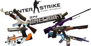 Guns are extensively customizeable with nbt data. Minecraft Curseforge Csgo Guns Mod Clipart Large Size Png Image Pikpng