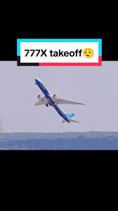 Mind-Blowing 777X Vertical Takeoff!