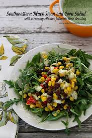 Black Bean And Corn Salad Recipe Cilantro Southwestern Black Bean Corn Salad Recipe Side Salad Recipes Food Recipes Cooking Recipes