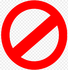 If a law or someone in authority prohibits something, they forbid it or make it illegal. Prohibited Png Image With Transparent Background Toppng