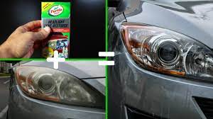 Headlight restoration with headlight atomizing cup. Diy Headlight Cleaner Fast And Easy Youtube