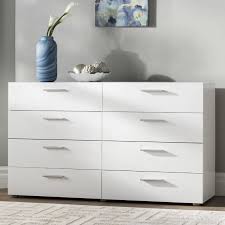 Wade Logan Pannell 8 Drawer Double Dresser Reviews Wayfair White Dresser Bedroom Storage Furniture Bedroom Dresser Storage