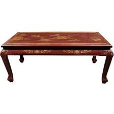 Need modern coffee table sets for your living room in melbourne? Oriental Furniture Claw Foot Coffee Table Red Landscape Buy Online In United Arab Emirates At Desertcart Ae Productid 41212281