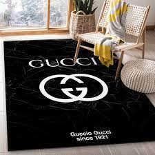 Where can i buy gucci furniture for home? Gucci Black Marble Marmor Area Rug Living Room Rug Christmas Gift Us Decor Travels In Translation
