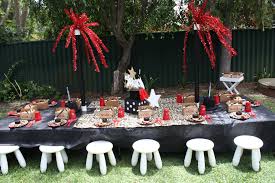 Table Set Up Magic Birthday Magic Party Magic Birthday Party