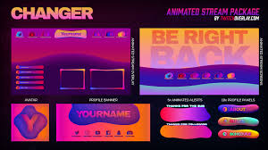 How to livestream the playstation 5 (ps5) and playstation 4 (ps4) in high definition with streamlabs obs overlays without a. Changer Modern Stream Package For Twitch Streamlabs Obs