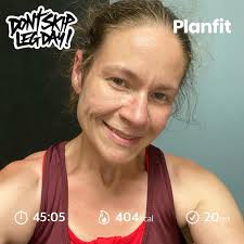 leaving the gym looking like a hot mess