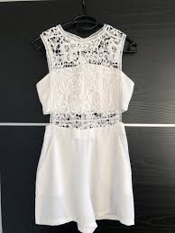 Bin im september auf einer hochzeit eingeladen und suche so einen jumpsuit wie auf dem foto. Tally Weijl Weisser Jumpsuit Kleiderkorb De