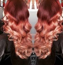 Following are ideas to rock in this hue plus best dyes and a formula to try it out at home. New Hair Ombre Reverse Rose Gold Ideas Balayage Hair Rose Ombre Hair Red Balayage Hair