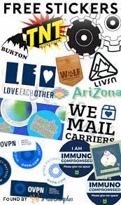 Free stickers from companies come in all shapes and sizes. 323 Free Stickers Today Many Verified Received By Mail