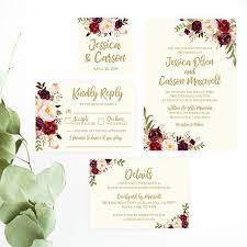 Wedding Invitations With Rsvp Packages Wedding Invitations Etsy Affordable Wedding Invitations Cheap Wedding Invitations Free Printable Wedding Invitations