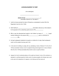 Fill out, securely sign, print or email your proof of debt form instantly with signnow. 35 Free Iou I Owe You Debt Acknowledgment Forms Word Pdf