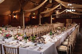 Lains Barn Oxfordshire Wedding Party Venue Barn Wedding Venue Trestle Table Barn Wedding Reception
