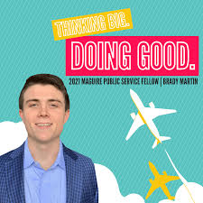 ACCESSIBLE AIR TRAVEL ADVOCACY TAKING OFF: Public Service Fellow Brady  Martin partners with All Wheels Up leading grassroots advocacy efforts for  wheelchair accessibility