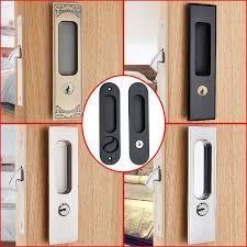A how to guide for installing double barn doors with bonus tips not found in an instruction manual. Mute Mortice Sliding Door Lock Modern Hidde Handle Interior Double Sided Anti Theft Wood Door Pull Lock Furniture Hardware Sliding Door Locks Aliexpress