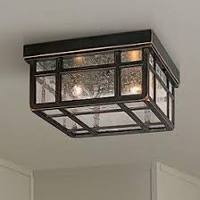Get free shipping on qualified motion sensing outdoor ceiling lights or buy online pick up in store today in the lighting department. Outdoor Flush Mount Lighting Fixtures For Patio Or Porch Lamps Plus