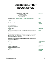 Dalam pembuatan contoh surat undangan full block style perkenalan perusahaan kita juga bisa melampirkan beberapa dokumen sebagai bukti dan bahan perundingan. Block Style Letter Fill Out And Sign Printable Pdf Template Signnow