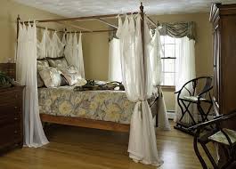 This frame takes bedroom decor to a whole new level. Canopy Bed Frame Ideas Which Set The Interior Of The Bedroom