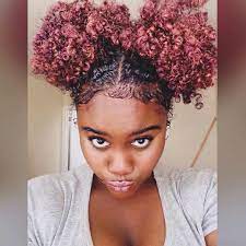 Natural Nubian Queen On Instagram Afro Puffs Problackprincess Afropuffs Puffgoals Puffballs Natural Hair Styles Dyed Natural Hair Natural Hair Color