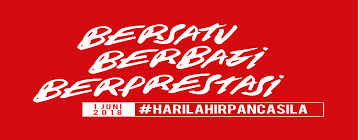 Hari pancasila, tata letak di atas lebih sederhana dan tidak banyak ornamen. Peringatan Hari Lahir Pancasila Tahun 2018 Kantor Imigrasi Kelas Ii Depok