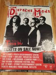 Australian Tour 1994 Depeche Mode Song One Musicals