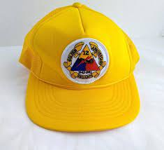 Vintage Hellcats 12th Armored Division Wwii Anniversary Etsy Vintage Outfits Hellcat Snapback Hats
