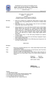 Contoh Sk Pengurus Masjid 2019 Doc Ilmusosial Id