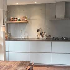 keuken achterwand keuken keuken betonlook