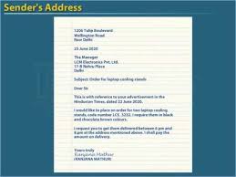Effective application letters explain the reasons for your interest in the specific organization and identify your most relevant skills. Business Letters Placing An Order Part 1 Class 11 Youtube