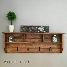 Makanya biasanya curve hanger juga cocok ditaruh di dekat pintu. Rak Dinding Kayu Minimalis Gantungan Baju Shopee Indonesia
