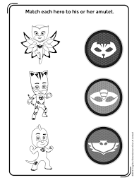 Pj masks coloring pages collection in excellent quality for kids and adults. Pj Masks Activity Pages To Print At Home Studio Fun International