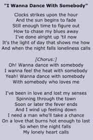 Whitney Houston Great Song Lyrics Music Lyrics Love Songs