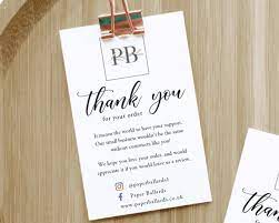 You can simply recognize that the customer stopped in and send business thank you cards promptly and consistently. Thank You Business Cards Paper Ballards