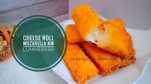 Saya recook resep dari kak endahsari ya Resep Cheese Roll Mozarella Lumer Parah Makanan Kekinian Youtube