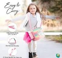 Amazon.com: Kazulo Unicorn Rainbow Lunch Bag,Girl Lunch Bag, Kids Insulated  Lunch Box with Bottle Holder and Shoulder Strap, Unicorn Lunch Box for ...