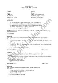A collection of english esl worksheets for home learning, online practice, distance learning and english classes to teach about cover, letter, cover letter Lesson Plan Letter Of Application Esl Worksheet By Sardariualina