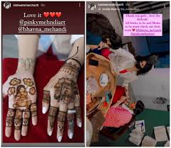 They had later shared that the pregnancy was unplanned in a video on her youtube channel. Kishwer Merchant Is Ready For Her Baby Shower Shares Glimpses Of Decor And Her Special Mehendi Global Circulate
