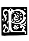 Op kleurplatenenzo.nl vind je altijd de mooiste kleurplaten van alfabet dieren, maar ook heel veel andere, wel meer dan 15.000. Kleurplaat Decoratieve Letter L Gratis Kleurplaten Om Te Printen Afb 19018